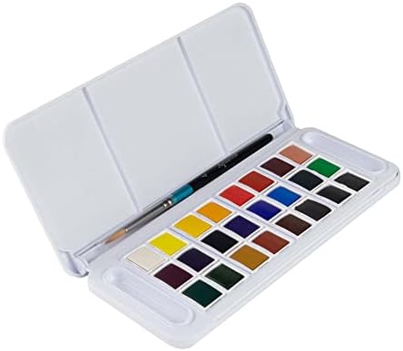 Daler Rowney Half Pan Travel Set, 25 Piece, Assorted Colors - Image 2