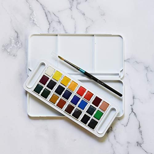 Daler Rowney Half Pan Travel Set, 25 Piece, Assorted Colors - Image 3