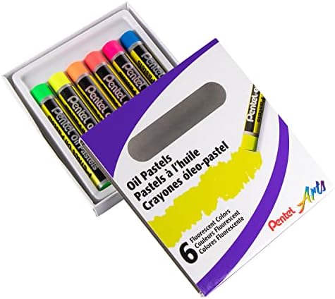 Pentel Arts Fluorescent Oil Pastels - Image 2