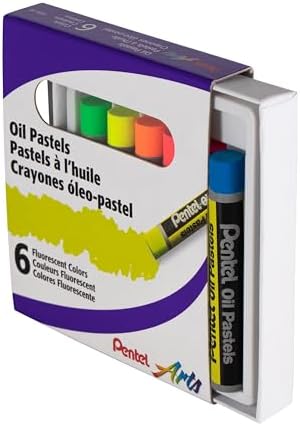 Pentel Arts Fluorescent Oil Pastels - Image 4
