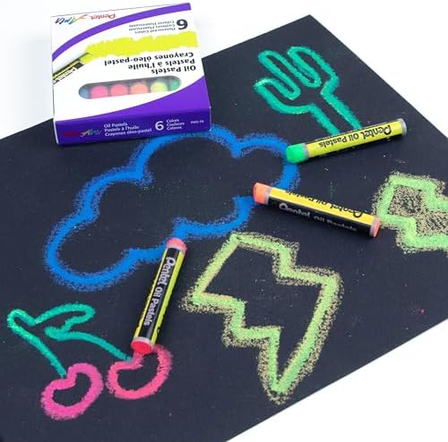 Pentel Arts Fluorescent Oil Pastels - Image 6
