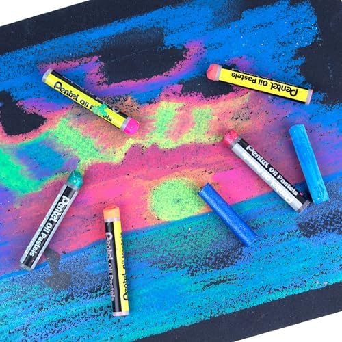 Pentel Arts Fluorescent Oil Pastels - Image 7